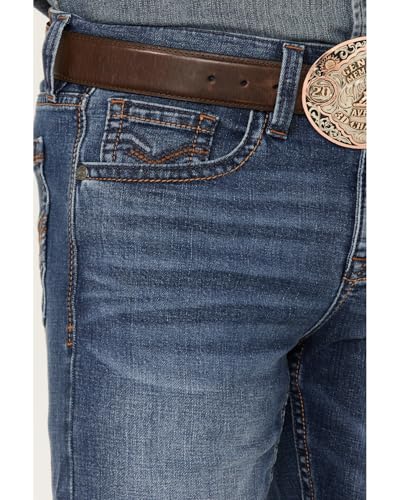 Cody James Men's Hazer Light Medium Wash Stretch Slim Straight Jeans - Cjho21j342