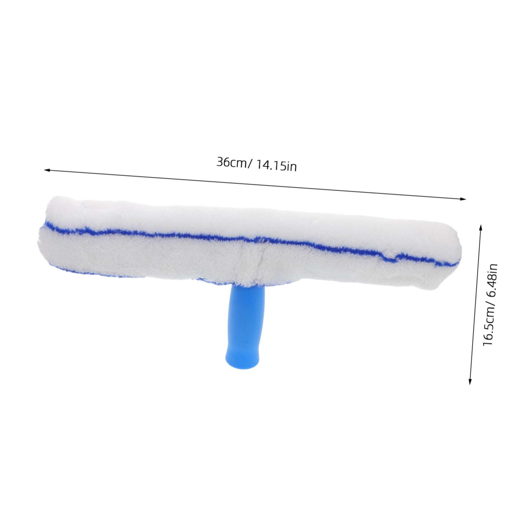 CALLARON Retractable Telescopic Wiper Tool for Rearview Mirror Cleaning Ergonomic Handle for Comfortable Grip Multi-Purpose Window Scraper for Household Use Efficient Glass Cleaning Tool