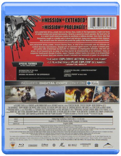 The Expendables (Extended Directors Cut) (Blu-ray) B005WKH38A Book Cover