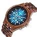 woodwear Reloj de pulsera de madera para hombre Imagen de woodwear Reloj de pulsera de madera para hombre