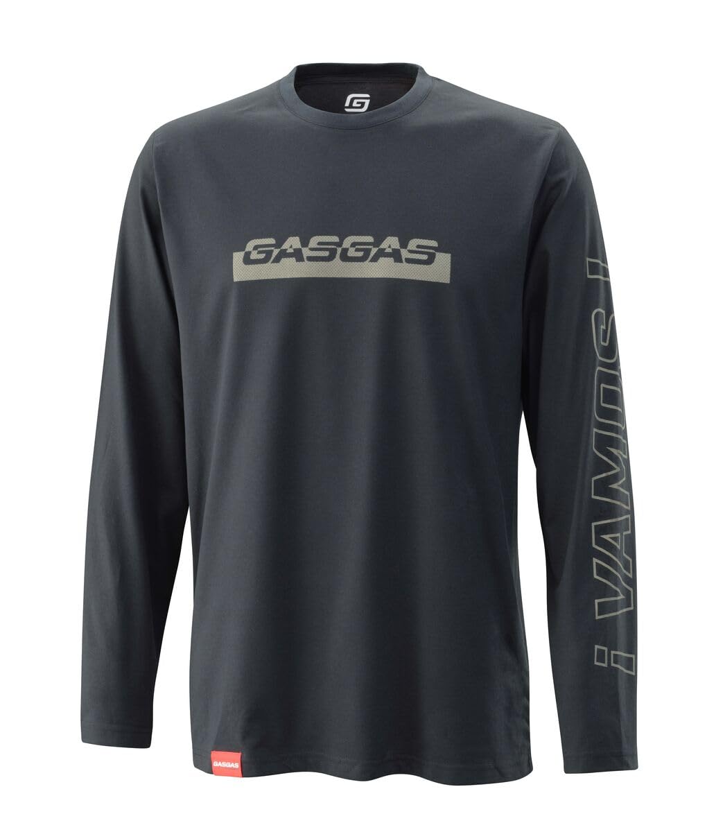 KTM GASGAS Vamos Longsleeve Shirt XX-Large Black 3GG230030206