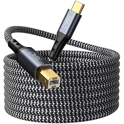 3BAO Cable de impresora USB C 3M Cover