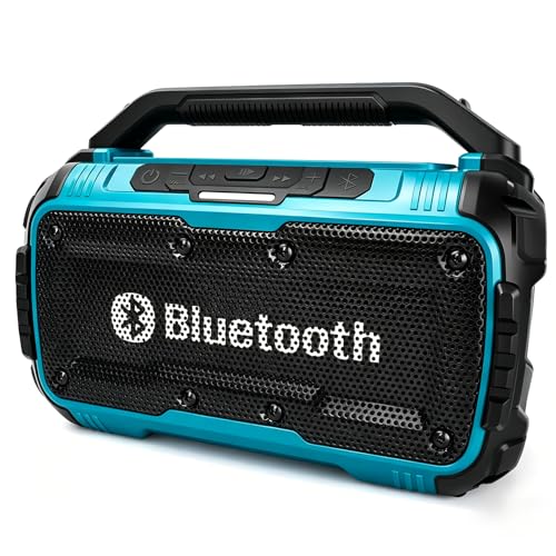 Rueqior Cordless Bluetooth Speaker Compatible with Makita...