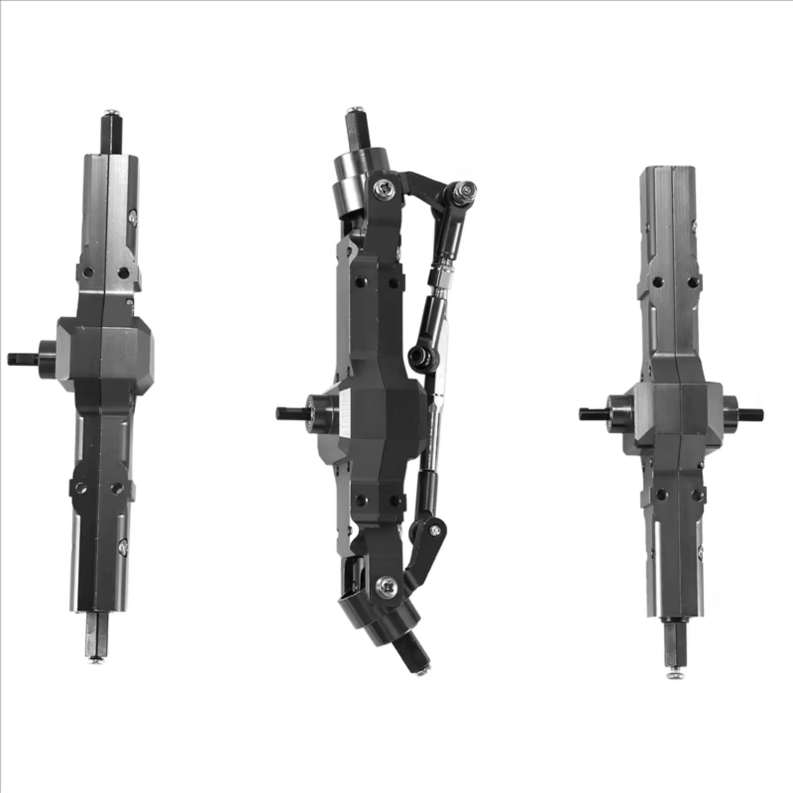 Compatibile Con WPL B16 B36 6WD 1/16 RC Truck Cars Aggiornamenti Parti Accessori Set Di Assali Anteriori E Posteriori In Lega Alluminio Accessori