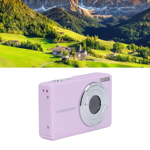 Cámara digital compacta 44MP con pantalla IPS 2.5 pulgadas miniatura 6