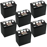 Banshee CR-165 Replacement Battery for T875 8 Volt, 165 AH Deep Cycle Battery x6