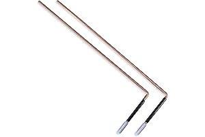 Copper DOWSING Diving RODS with Handles