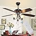 Ceiling Fan Remote Control Kit, Small Size Universal Speed, Light & Timing 3 in 1 Wireless Control, for Harbor Breeze Hunter Hampton Bay Lichler Ceiling Fans Light Remote