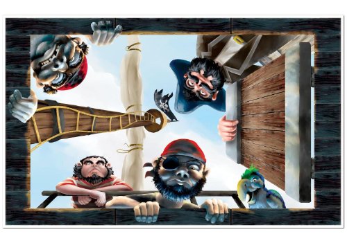 Pirates Insta-View Beistle 52303 fond photo pour soirée flibuste