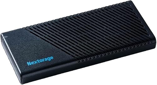 Nextorage 日本メーカー SSD 外付け 4TB USB 40Gbps USB4 Gen3x2 Type-C 最大読出し速度3900MB/s 最大書込み速度3800MB/s Windows MacOS iPadOS対応 4000GB NX-PS1PRO4TB ネクストレージ ポータブルSSD