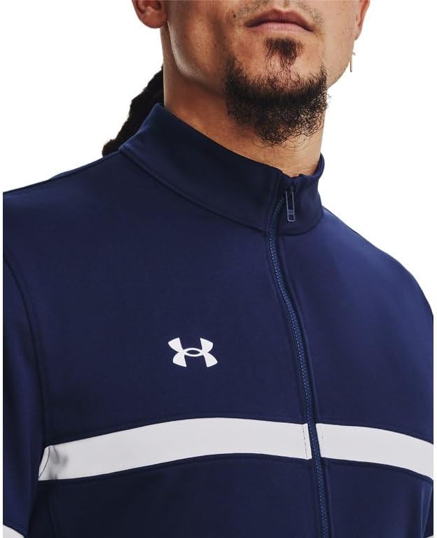 Under Armour Mens UA Knit Warm Up Team Full-Zip - Sweat Wicking LG - Image 6