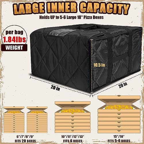 Mylifeunit IS-ZP230620 Pizza Bag For Delivery, Thermal Insulated Pizza And Food Delivery Bag thumb #1