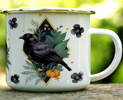 Loftipop Taza Camping Sombría Otoño 16oz miniatura 2