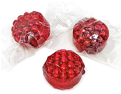 Sweetgourmet Wrapped Filled Raspberries Hard Candy | 3 Pounds #TOP2