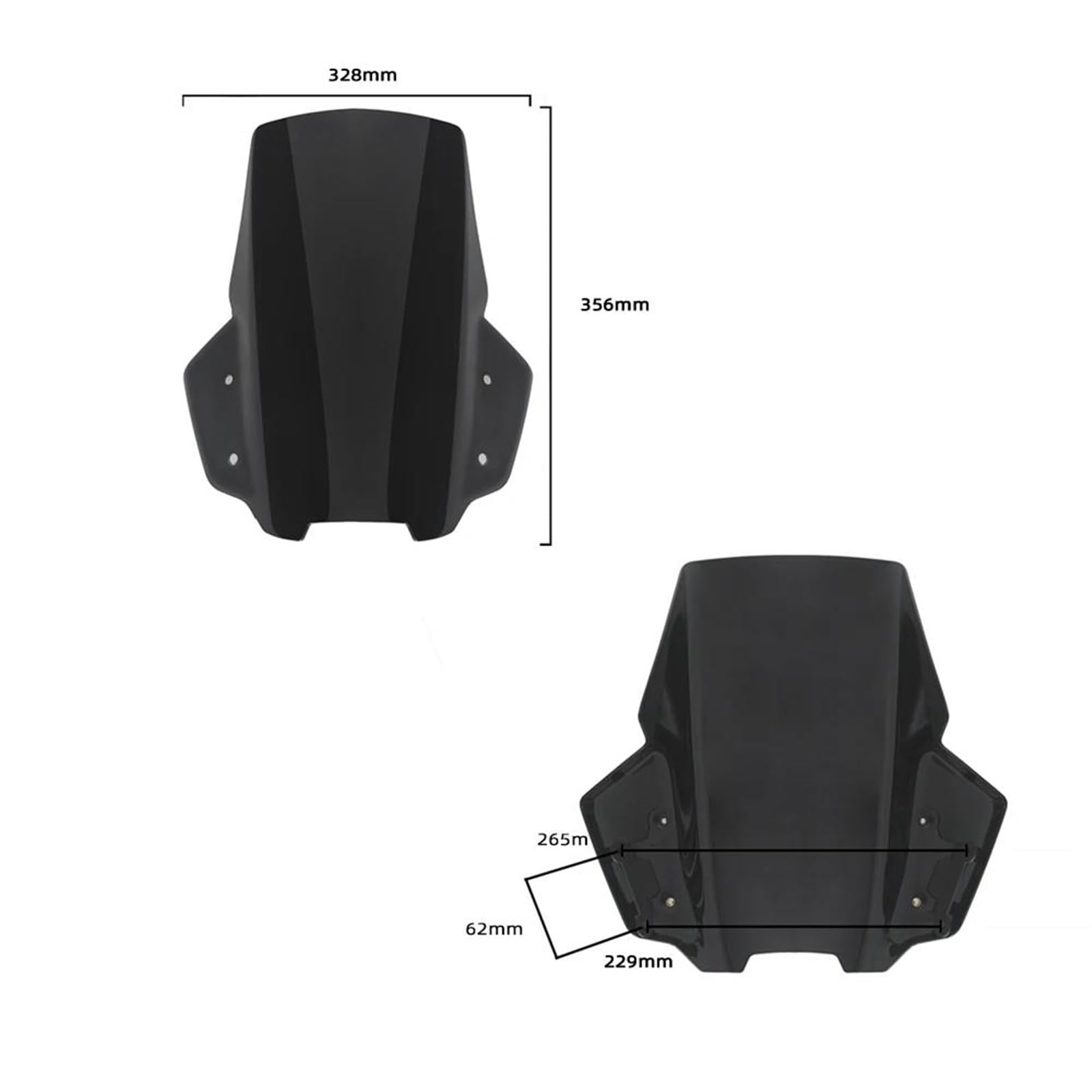 Parabrezza Da Turismo Per Moto Deflettore Antivento A Doppia Bolla Per Suzuki Katana GSX-S1000S GSX-S 1000S 1000 S 2021