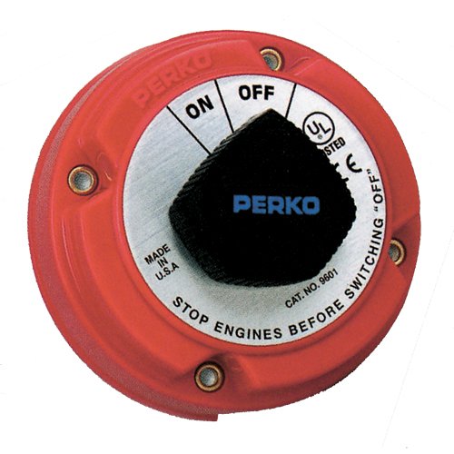 Amazon.co.jp: PERKO(パーコ) バッテリースイッチ ON/OFF 9601DP