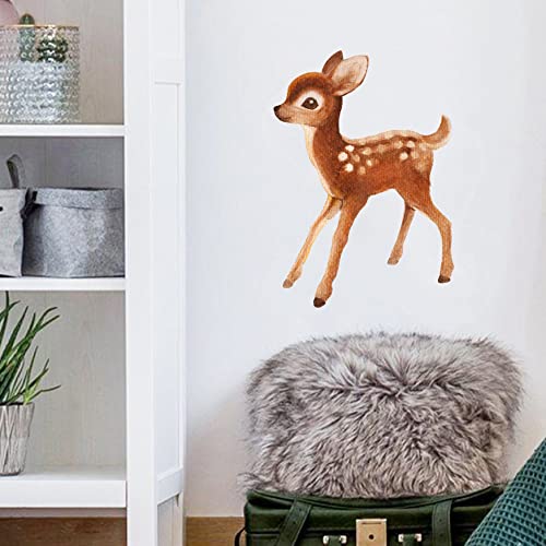 Vinilo Decorativo Infantil Ciervo en Pared de Vinilo miniatura 2