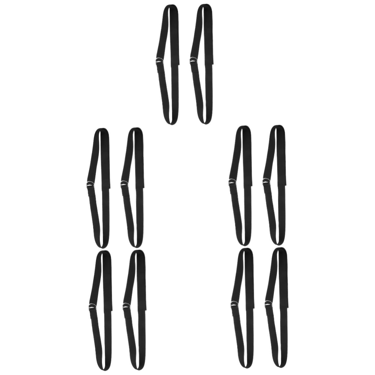 INOOMP 10piezas Correa De Yoga Banda De Estiramiento No Elástica Para Entrenamiento Para Yoga y Pilates Material y Resistente
