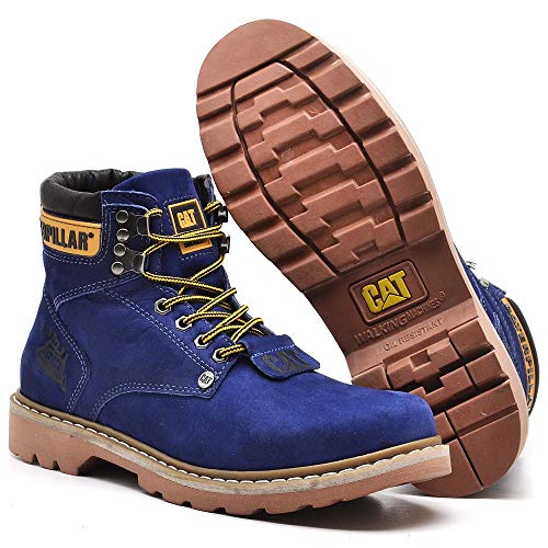 Coturno Casual Unissex em Couro Caterpillar