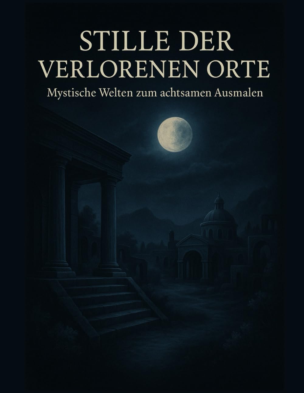 STILLE DER VERLORENEN ORTE: Ein detailliertes Malbuch für Erwachsene – Entspannung, Achtsamkeit & geheimnisvolle Orte