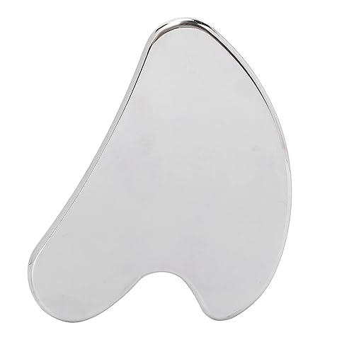 Miniatura 1 de Gua Sha Tools, herramienta de masaje de terapia de acero inoxidable, herramienta Guasha para SPA, reduce el dolor de espalda y músculo en forma S,