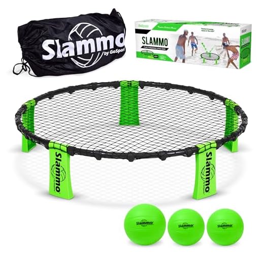 GoSports Slammo Game Set (Includes 3 Balls, Carrying Case and Rules)
