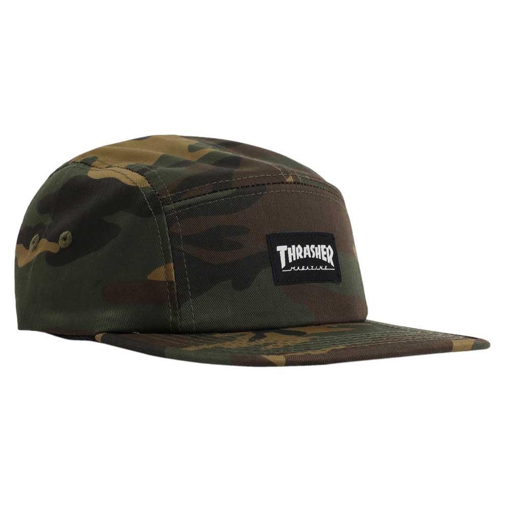 Thrasher 5 Panel Cap One Size Camoflage