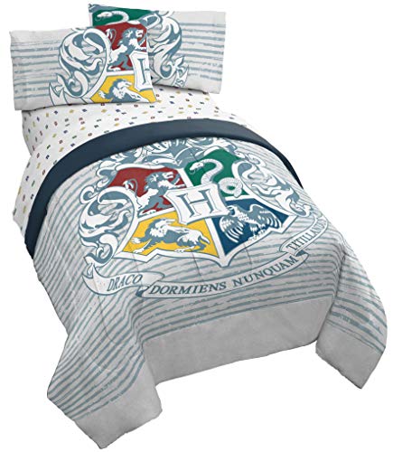 Jay Franco Harry Potter Witchcraft & Wizardry Bed Set, Full