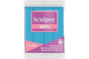 Sculpey Souffle Polymer Clay, Robins Egg Blue