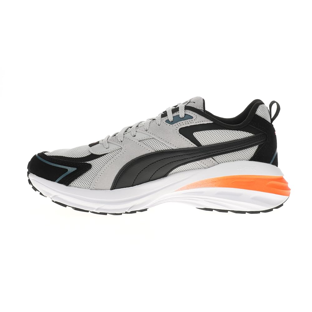 PUMA Men's Hypnotic Leather Shoes, Black-Strong Gray, 10.5