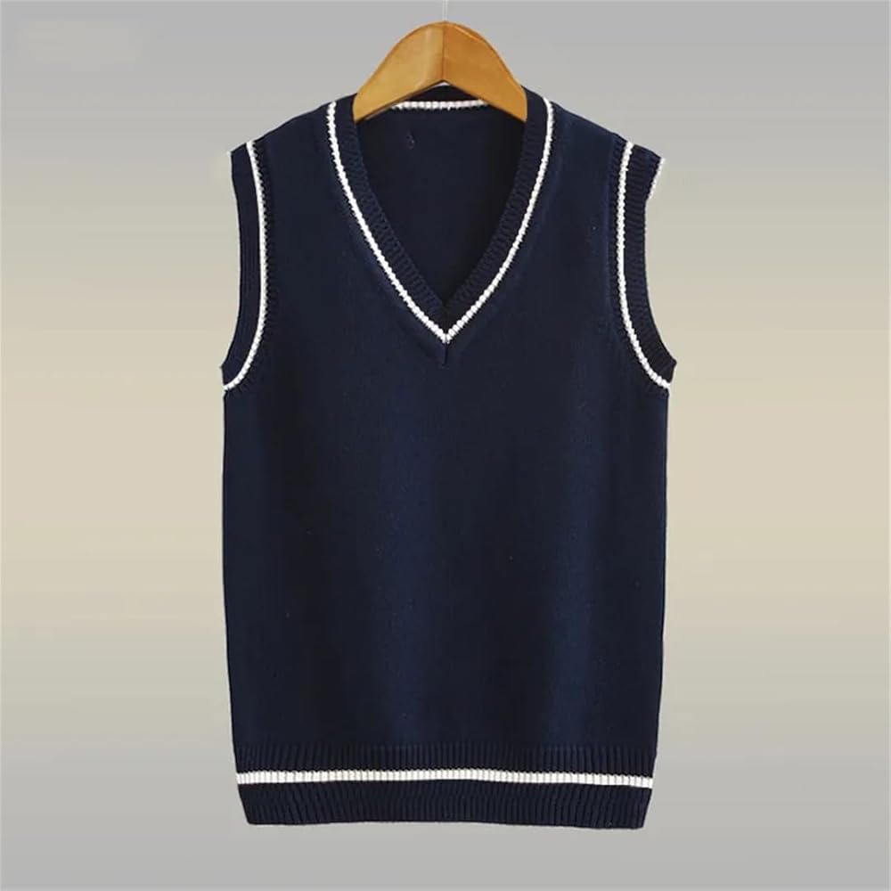Amazon.com: Niiyyjj Men V-Neck Sweater Vest Plus Size