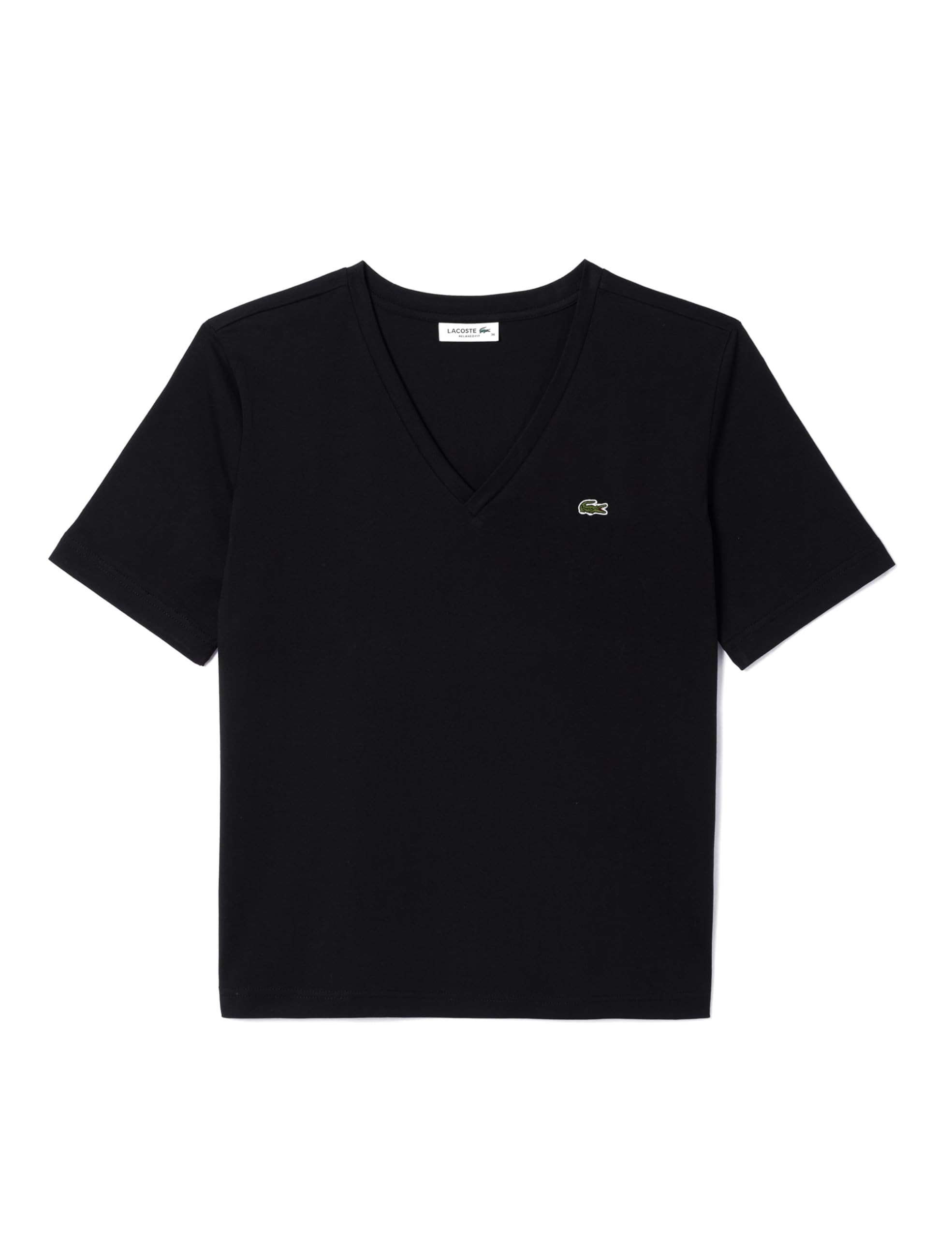 Lacoste-​Tee-​Shirt femme-​TF7300-​00, Noir, 40