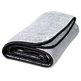 Griot's Garage PFM Terry Weave Microfiber Drying Towel for Car Wash and Cleaning, Vehicle Detailing, Double-Sided, Ultra-Absorbent, 25' X 35', 55590
