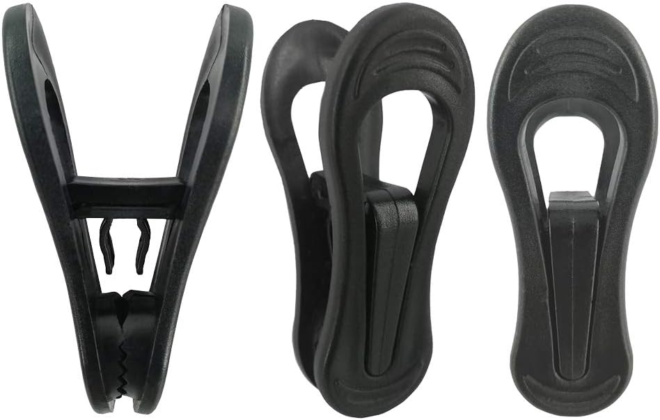 otylzto 20 Pcs MultiPurpose Plastic Clips for Hangers