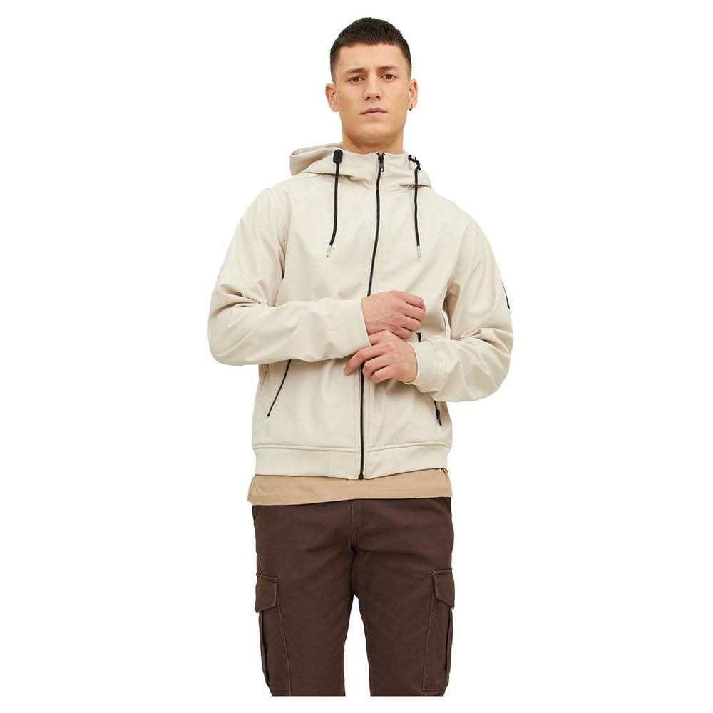 Jack & Jones Basic Hooded Softshell Jacket Men - M