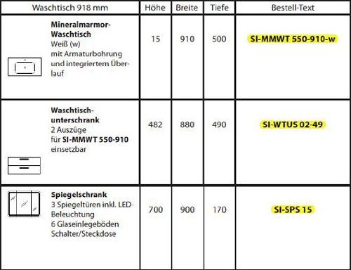 Pelipal Sonic 3 tlg. Badmöbel Set mit Waschtisch + Unterschrank + Spiegelschrank in Comfort N in Eiche - 4056035012118 Pelipal Sonic 3 tlg. Badmöbel Set mit Waschtisch + Unterschrank + Spiegelschrank in Comfort N in Eiche