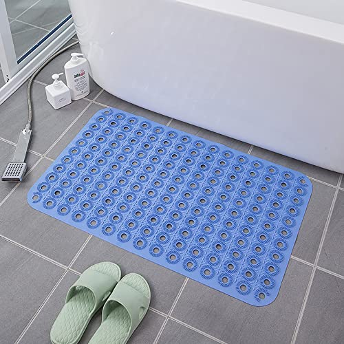 Tapis de bain antidérapant PVC 50x80 cm lavable avec ventouses - 4