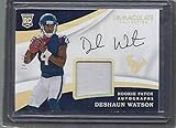 Deshaun Watson 2017 Panini Immaculate Collection Silver Patch Auto Rc #d 24/25 - Football...