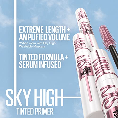 Maybelline 0041554081336 Lash Sensational Sky High Serum Infused Lash Primer For Mascara thumb #2
