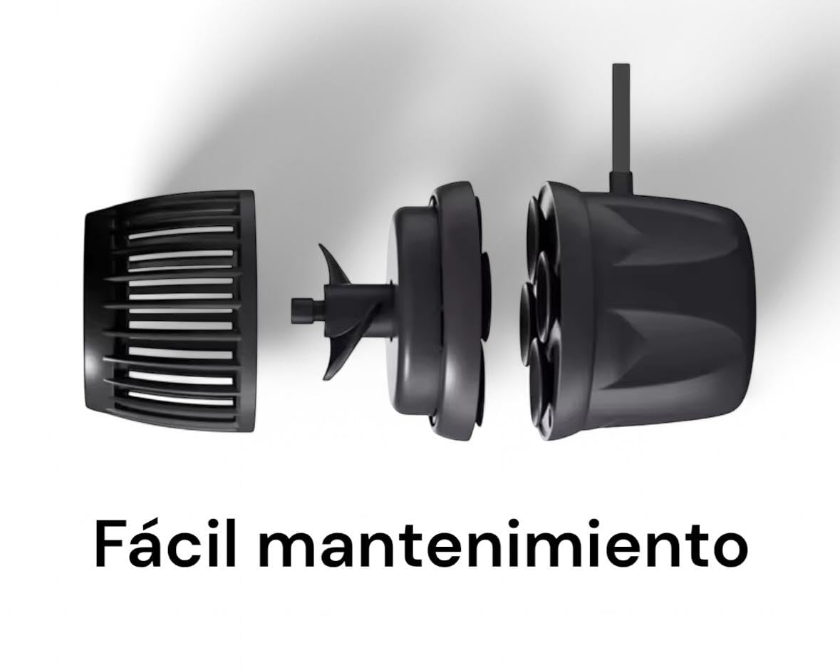 Bomba inteligente de agua para acuarios sin cable con control de aplicación/manual DMP-30 Jebao