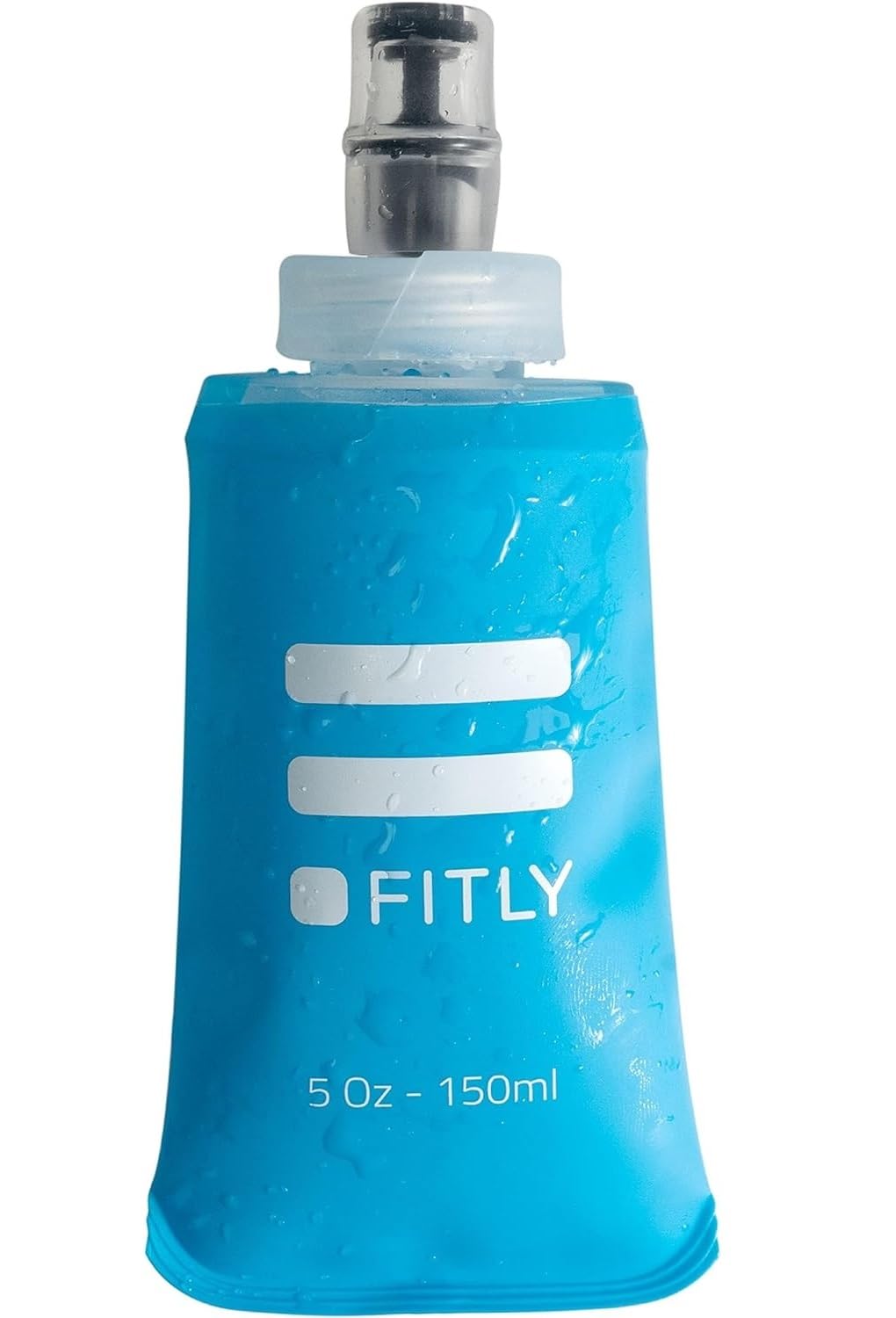 Soft Water Bottle | Shrink As You Drink Soft Flask for Hydration Pack | Folding Water Bottle Ideal for Running, Hiking, Cycling, Climbing & Rigorous Activity