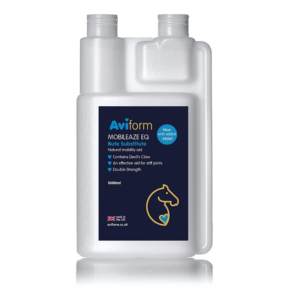 MOBILEAZE EQ Equine Mobility - Devil's Claw Equine Mobility Supplement with Added MSM 1000ml | Express Delivery available