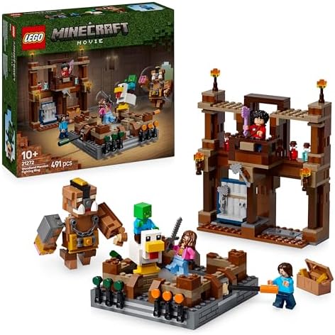 LEGO Minecraft The Forest Mansion Combat Ring - Interactive Movie...