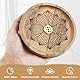 Toivize Räucherstäbchen Halter, Holzlotus Räucherstäbchenhalter Räucherstäbchenhalter Lotus mit Aschefänger für Meditation, Yoga und Heimdekoration