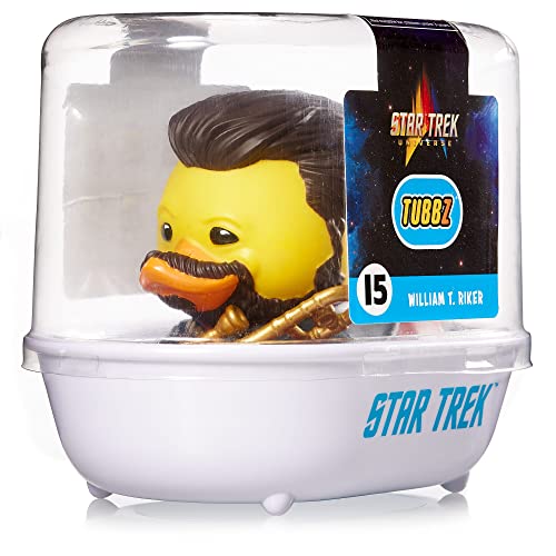 TUBBZ First Edition William T. Riker Collectible Vinyl Rubber Duck Figure, Official Star Trek Merchandise, Sci-Fi TV - Image 2