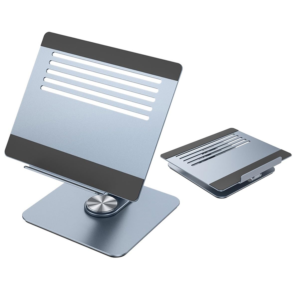 Stojak Na Laptopa Do Łóżka I Sofy, Składany Uchwyt Na Laptopa Stojak Na Macbooka, Uchwyt Na Komputer Na Biurko, Wentylowana Aluminiowa Półka Na Laptopa, Wszystkich Notebooków 9,7-15,6"