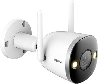 Imou Telecamera WiFi con Visione Notturna a Colori1440P 4MP con F 1 2 Corpo in alluminio Rilevazione del Movimento Umano con Faretto e Sirena IP67 Impermerabile Funziona con Alexa Bullet 2S Imou Telecamera WiFi con Visione Notturna a Colori1440P 4MP con F 1 2 Corpo in alluminio Rilevazione del Movimento Umano con Faretto e Sirena IP67 Impermerabile Funziona con Alexa Bullet 2S