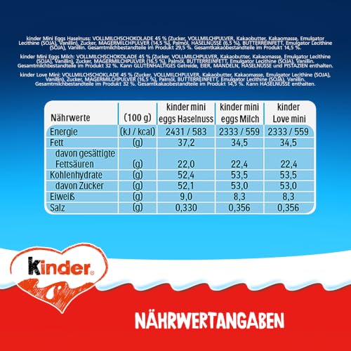 kinder Mix Tisch-Adventskalender 2026 – Adventskalender mit leckeren Schokoladen-Spezialitäten – 1 Kalender à 113g – Ansicht 2