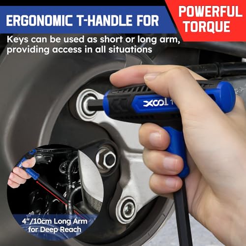 XOOL 14PCS T-Handle Hex Key Set