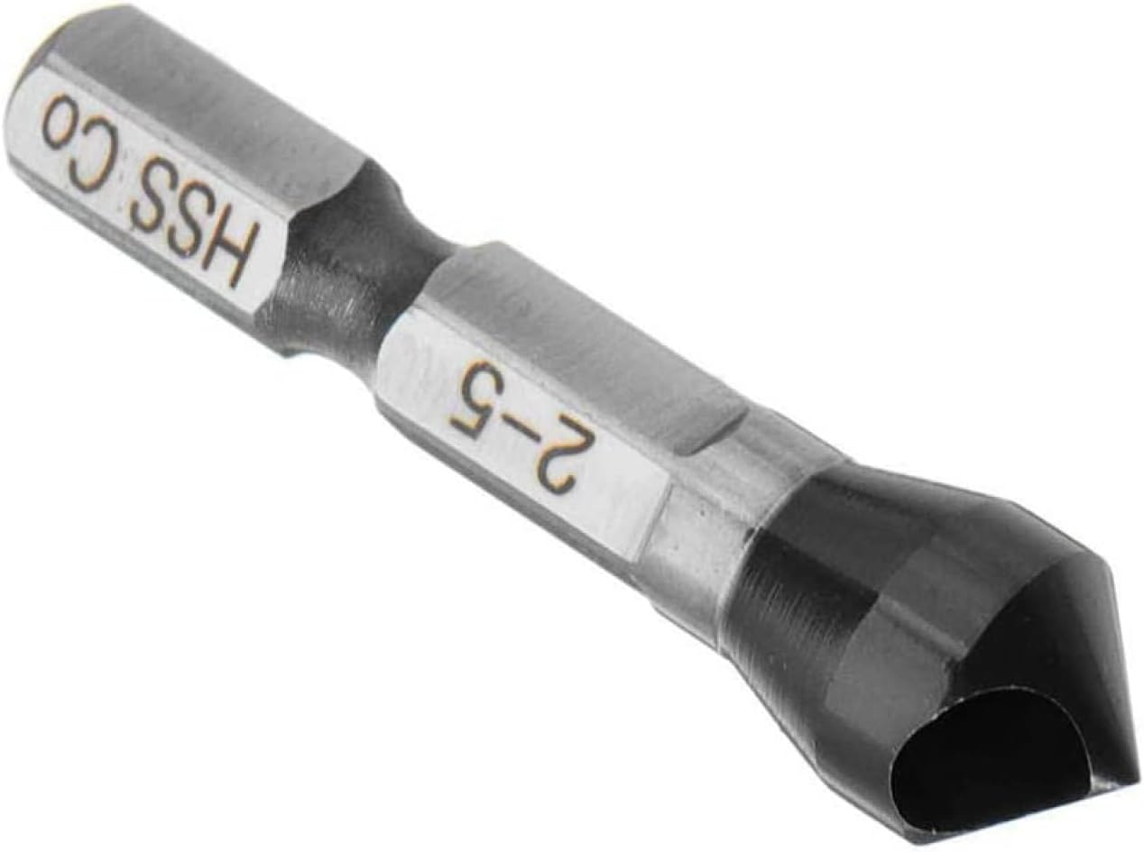 3pc皿穴ドリルビットM35コバルト耐久性バリ取り面取りドリル1-42-5 10-15